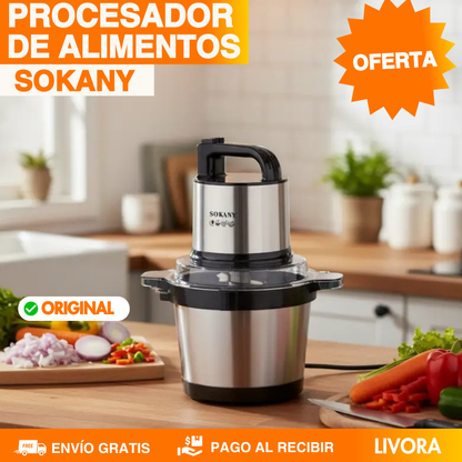PROCESADOR DE ALIMENTOS - SOKANY