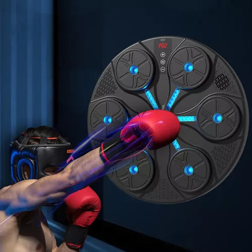 Máquina de Boxeo Bluetooth + Guantes de Boxeo l Calidad Premium