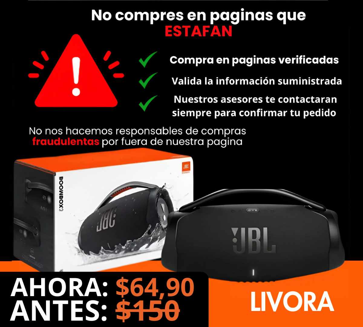 JBL BOOMBOX 3 1.1 | CALIDAD PREMIUM